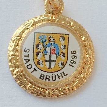 Jahreswappen 1996 Brühl GOLD