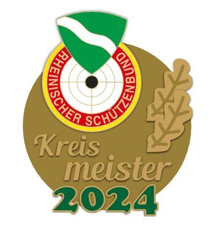 Kreismeisterschaftsnadeln Sportjahr 2024 - Gold