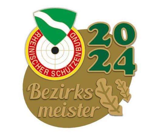 Bezirksmeisterschaftsnadeln Sportjahr 2024 - Bronze